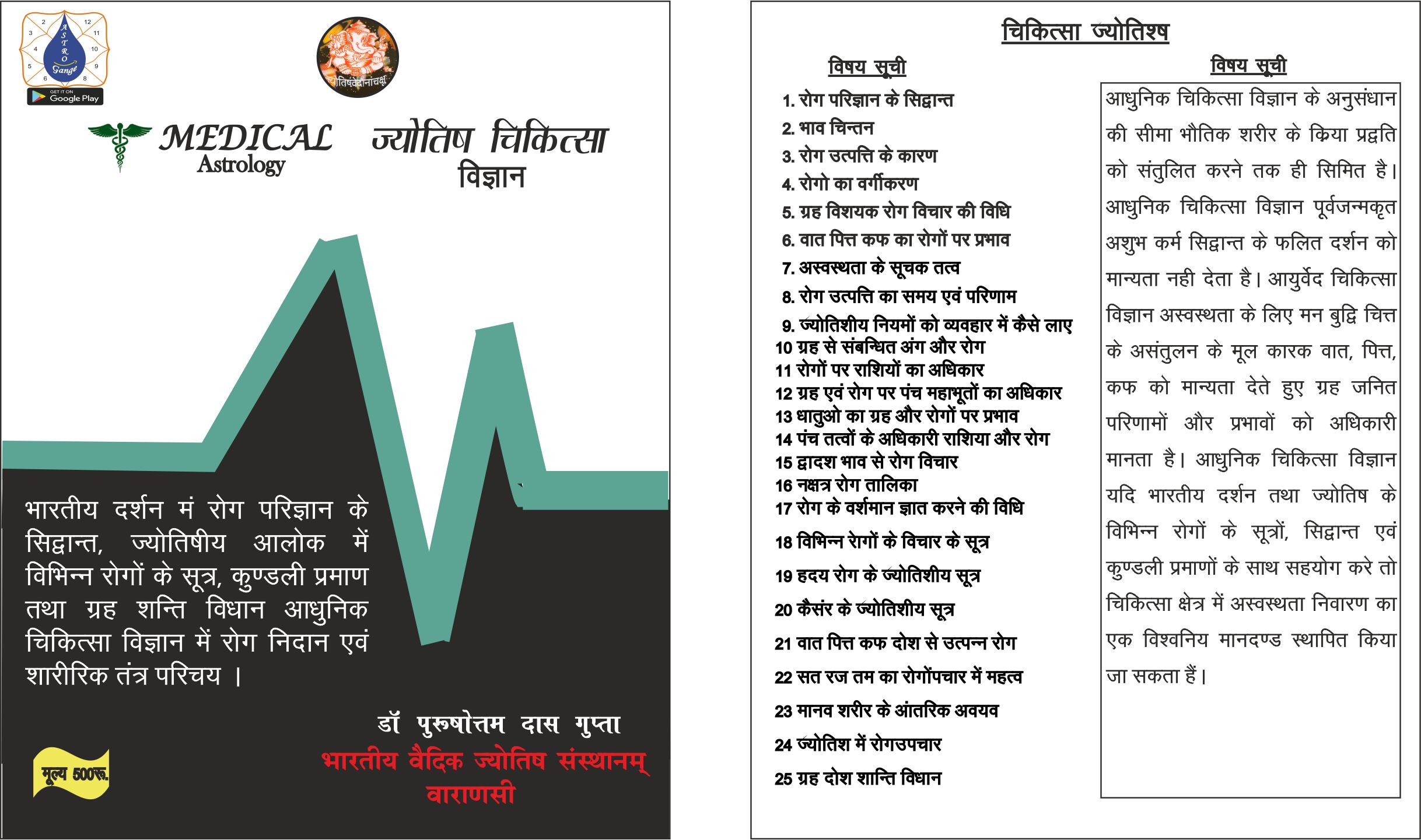 ज्योतिष चिकित्सा  विज्ञान